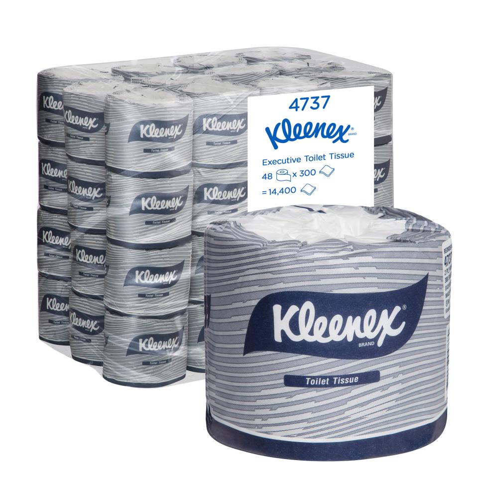 Kleenex Toilet Roll Executive Ply Sheets White Pack Winc