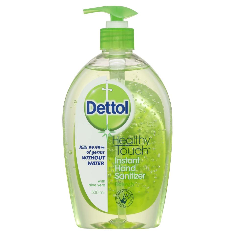 Dettol Healthy Touch Instant Hand Sanitiser Refresh 500ml Winc