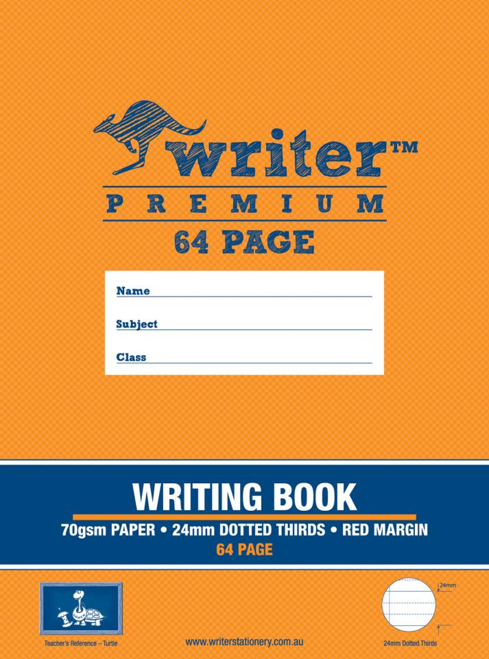 25131920 - Writer Premium EB6519 Writing Book 335x240mm 24mm Dotted ...