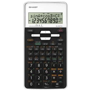 Sharp EL531THBW Scientific Calculator Black/White