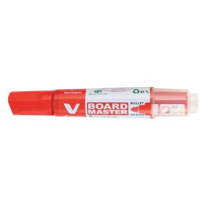 Pilot Begreen V Board Whiteboard Master Bullet Red