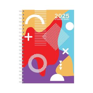 Milford 2021 Student Spiral Bound Diary A5 Week to View