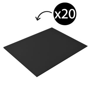 Teter Mek Lightweight Cardboard 510x635mm 250gsm Black Pack 20