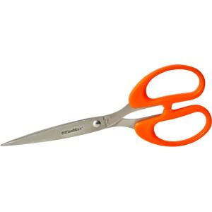 Officemax Everyday Scissors Stainless Steel 175mm Orange