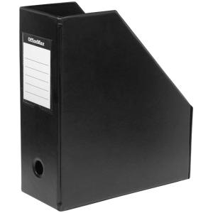 Officemax Magazine File Holder Pvc Black