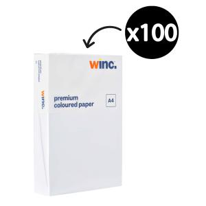 Officemax A4 200gsm Wispy White Premium Colour Card Pack Of 100