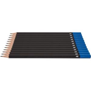 Teter Mek Hexagonal HB Pencil Black Each