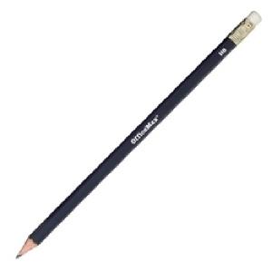 Teter Mek Hexagonal HB Pencil Eraser Tip Black Each