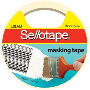 Sellotape Masking Tape 18mmx50m