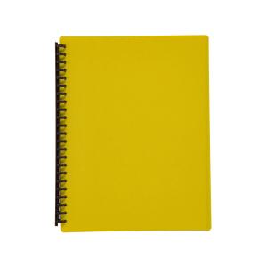 Winc Display Book Refillable A4 40 Pocket - Yellow