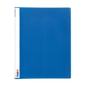 Winc Display Book Non-Refillable Insert Cover A4 20 Pocket - Blue