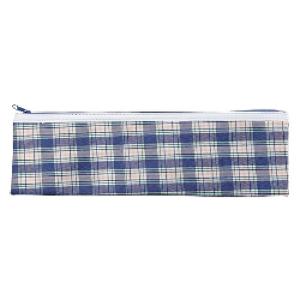 Officemax Tartan Pencil Case 1 Zip Pouch 340x100mm