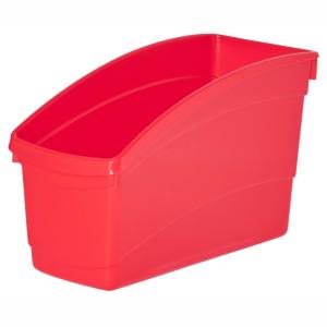 Elizabeth Richards Plastic Book Tub 100x265x195mm Red