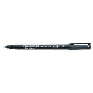 Staedtler Lumocolor Black Permanent Marker 06mm