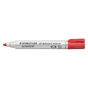 Staedtler 351 Lumocolor Whiteboard Marker 2.0mm Bullet Red Each