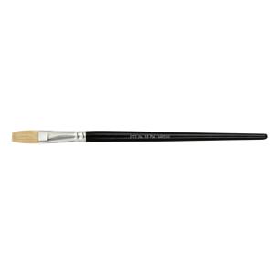 Winc 2777 Flat Paint Brush No.16 Hog Hair Black