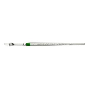 Micador Achiever Flat Paint Brush No.4 1/4 Inch White Taklon
