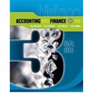 Nelson Accounting & Finance For Wa 3a-3b. Authors Alan Phillips Et Al