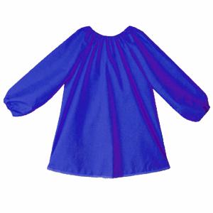 Art Smock Long Sleeved 9-12 Years Blue Each