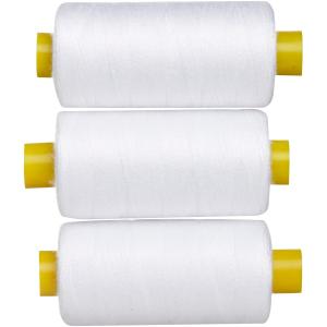 Birch Sewing Thread 3on 500m White Pack Of 3