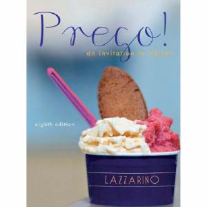 Prego An Invitation To Italian. Author Graziana Lazzarino