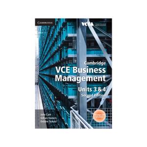 Cambridge VCE Business Management Units 3 & 4 Julie Cain Et Al