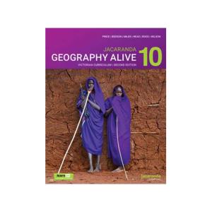 Jacaranda Geography Alive 10 For The Victorian Curriculum Learnon & Print Price Et Al 2nd Edition