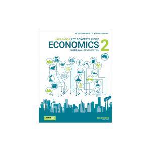 Jacaranda Key Concepts In Vce Economics 2 Units 3 And 4 Print & Digital Richard Morris 10th Edition