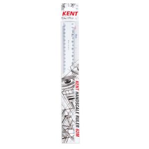 Kent 30cm Double Sided Oval Hand Scale 1 1 5 10 100 20 200 50 500