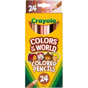 Crayola Colors Of The World Pencils Pack 24
