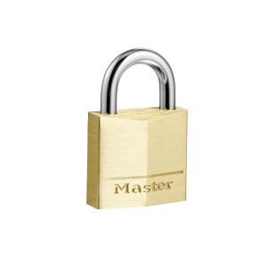 Master Lock Padlock 30mm Diamond Brass Keyed Different