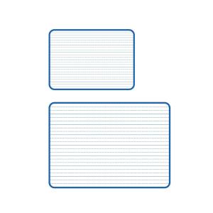 Creative Kids Whiteboard Tablet A4 25mm Dotted Thirds Magnetic