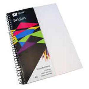 Quill Visual Art Diary Clear PP A4 120 Page 110gsm