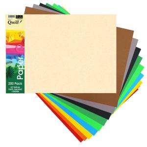 Quill Paper Nature Earth Assortment A3 Paper 120gsm Pack 200