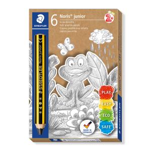 Staedtler Noris Junior 2b Graphite Pencil Pack Of 6