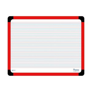 Writer Student Whiteboard Double Sided Magnetic QLD Year 1 Ruled 24mm/ Plain 360x280mm