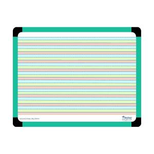Writer Student Whiteboard Double Sided Magnetic Ggsky Ruled 24mm/ Plain 24mm 360x280mm