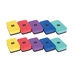 Educational Colors Mini Magnetic Whiteboard Eraser Each