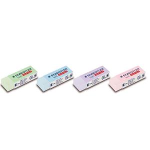 Staedtler Soft Eraser Pastel Colours Assorted Pack Of 20