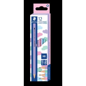 Staedtler Pastel Graphite HB Pencil Pack Of 12