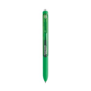 Paper Mate Inkjoy Retractable Gel Pen Green Box 12