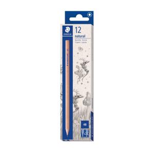 Staedtler Natural Graphite Pencil 4b 12 Pack