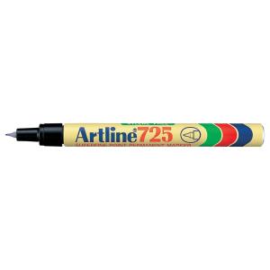 Artline 725 Permanent Marker Superfine 0.4mm Black
