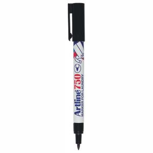 Artline 750 Laundry Marker Fine 0.7mm Black