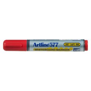 Artline 577 Whiteboard Marker Bullet Tip 2.0mm Red