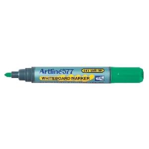 Artline 577 Whiteboard Marker Bullet Tip 2.0mm Green