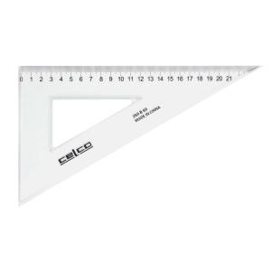 Celco Set Squares 60 Degrees 210mm Clear