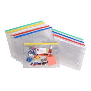 Marbig Document Cases Clear A5 Assorted Each