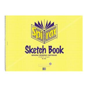 Spirax No.532 Sketch Book 20 Leaf 422X594mm A2