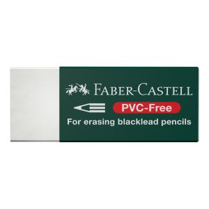 Faber Eraser With Sleeve PVC Free Medium